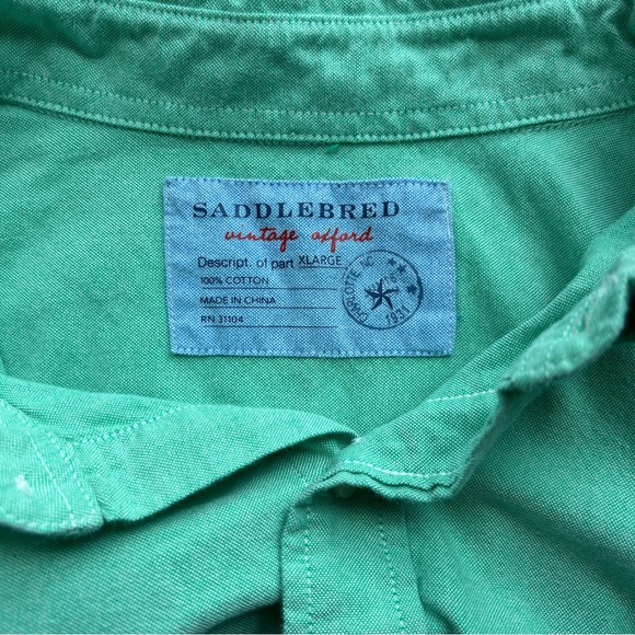 Saddlebred Classic Green Shirt - Picture 1 of 7
